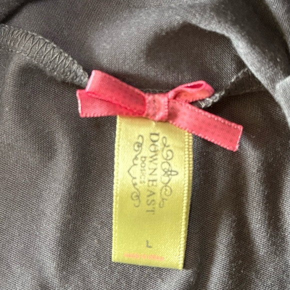 Downeast Basic Womens Cardigan Large Gray Open Front Long Sleeve - Picture 3 of 8